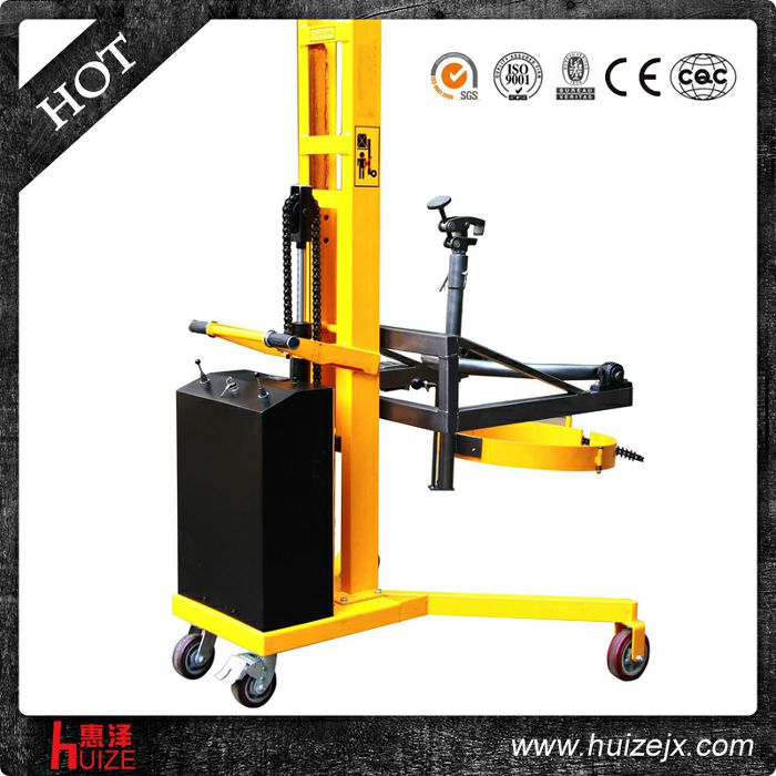 半電動油桶車（直角腿，夾鐵桶翻轉(zhuǎn)）2