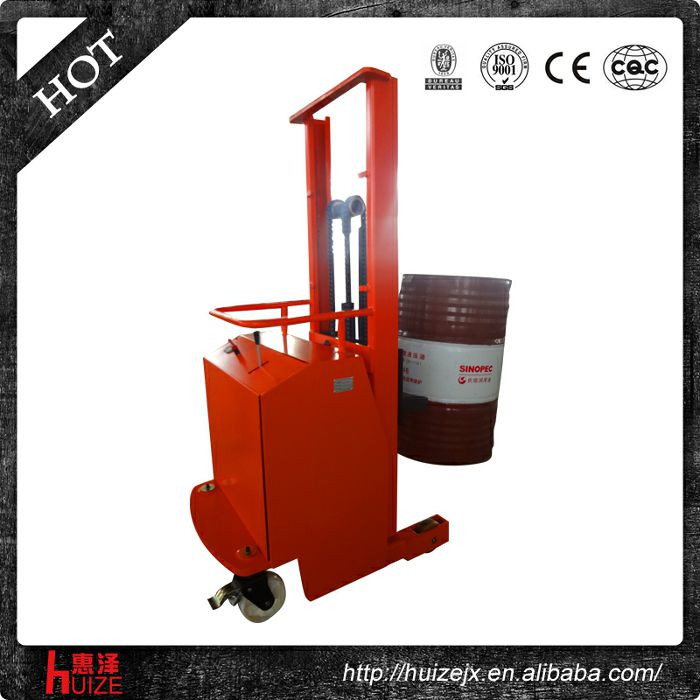 半電動配重油桶車（無底腿,只堆垛，不翻轉(zhuǎn)）
